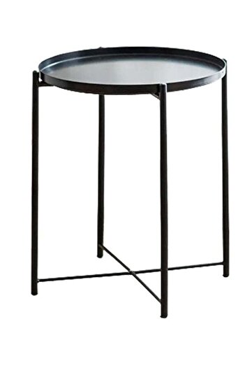 huitich Table for Living Room Coffee Tray Side Serving Table