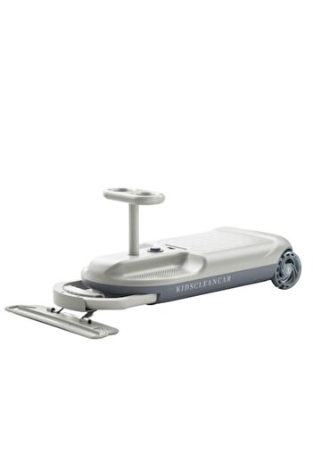 OEM Mașinuță electrică 3 în 1 pentru copii, KidsCleanCar, cu mop detașabil, 5 viteze, control parental,