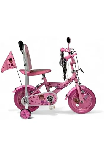 ALBADER Kids Bike 12-Inch, Children's Bike With Backrest, Bicycle For Kids, Freestyle Kids Bike