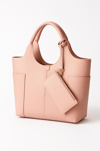 Timeless Premium Leather Look Multi-Eye Women's Shoulder and Hand Bag (Wallet Gift)