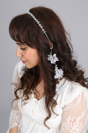 lohusahamile Special Design Gray Hanging Earrings Pearl Maternity Crown
