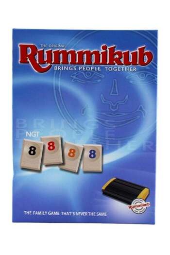 Rally Rummikub Family Numbers Board Game
