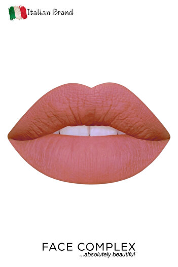 FACE COMPLEX Lip Set Lip Liner 24h Lip Tint Box, Set Ruj Lichid Creion De Buze Rezistent 24 H No.07 - Italia