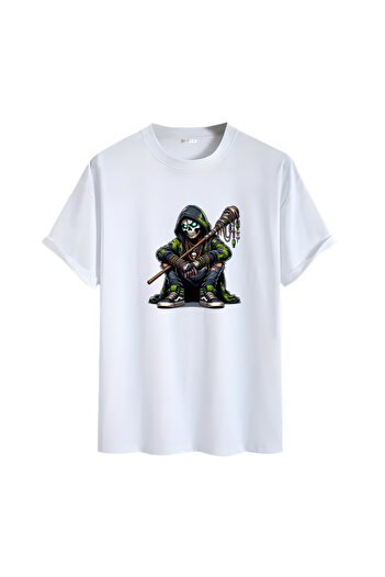 Gölge Store Animation Character Printed Oversize Unisex T-Shirt