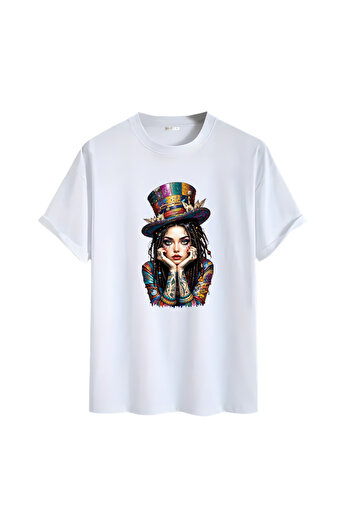 Gölge Store Animation Character Printed Oversize Unisex T-Shirt