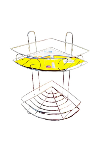 rexa Stainless Steel Silver Storage Stand rack