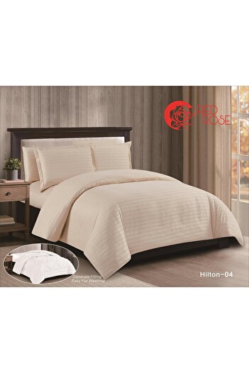 Red Rose Redrose Hotel Single Inflatable Duvet Set, Movable Filling, High Quality, Size 170 x 230 cm