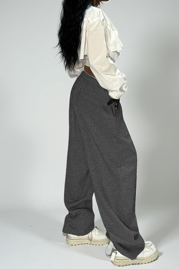 BSBSPOR 2 Thread Summer Adjustable Long Men's / Women's Sweatpants Ultra Loose Fit