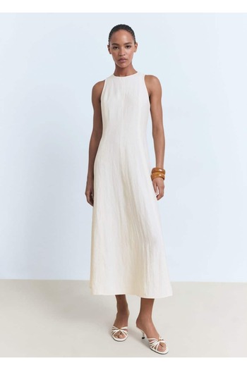 MANGO Woman Evaze Midi Dress