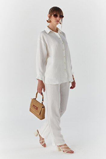 Shopping Shop Shirt Suit Ecru