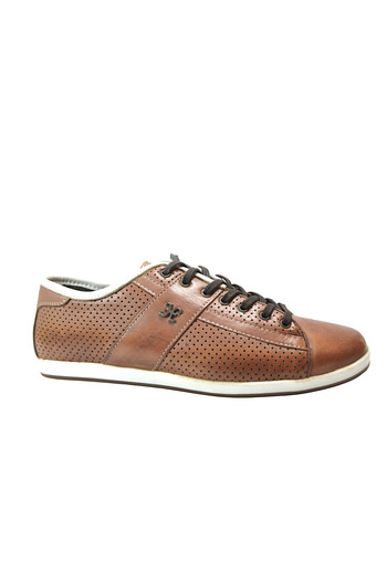 KOMCERO 21Ky.018 Genuine Leather Bonded Casual Men's Shoes