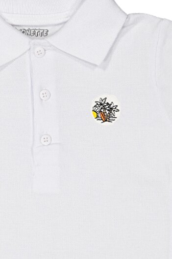 Divonette Boys Polo Collar Short Sleeve T-Shirt - Children's Clothing