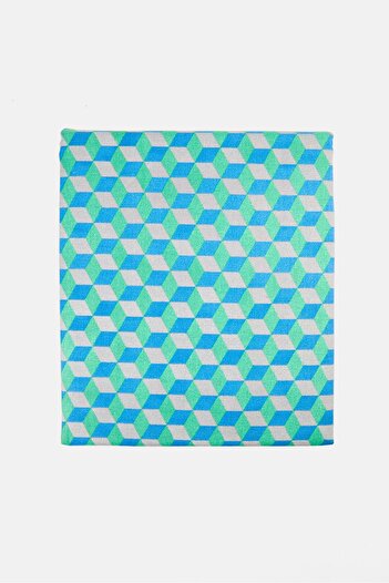 Nautica 3 Pieces Double Geometric Bedsheet Set, Multicolor