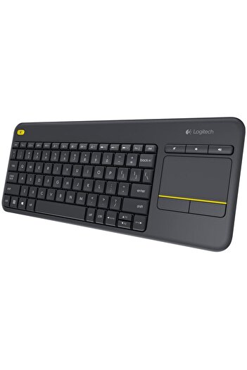 logitech K400 Plus Wireless Touch Keyboard Wireless for Laptop/PC Desktop Computer/CPU Black