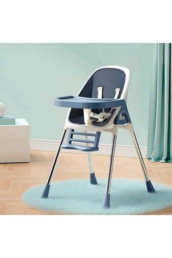 rexa Baby High Chair Wood Feeding Dining Chair