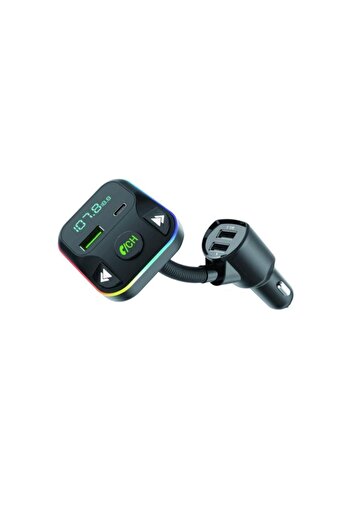 Başkenttekno G12 PD Şarj Özellikli Dijital Göstergeli Bluetooth Fm Transmitter