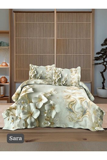 Örtüm Sara Quilted Bedding Cover Double
