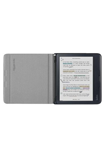 kobo Husa Kobo Notebook SleepCover N428-AC-BK-N-PU pentru Kobo Libra Colour (Negru)