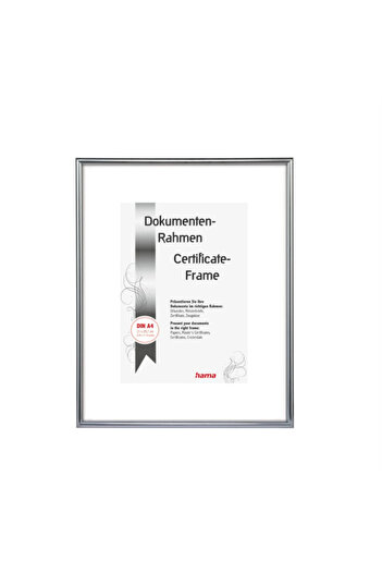 Hama Hama Sevilla 61776 photo frame, Plastic 210 x 297 mm (Silver)