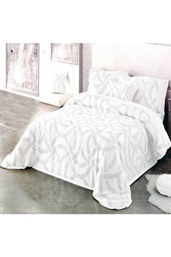 Pierre Cardin Flowy Luxury Sugar Queen 8 Piece Comforter Set