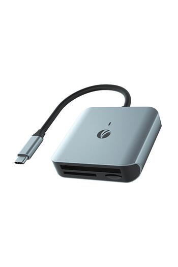 VCOM Cue602S Type-C to Cf Express Sd Microsd Card Reader