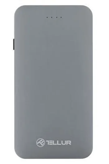 TELLUR Tellur TLL158131 external battery, 5000 mAh, 3.0A, 3 in 1 cable (Gray)
