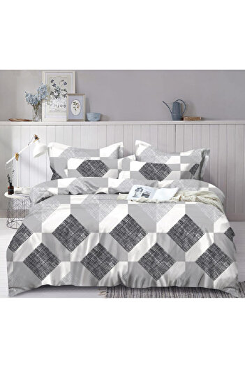 OEM Double bed linen Cotton FINET, for 2 people, 6 pieces, Bed sheet 230 x 250cm