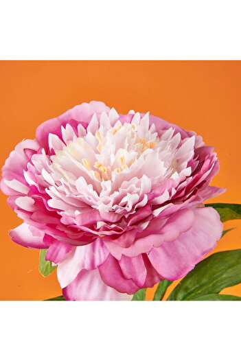 Herdekora Peony Artificial Flower - Pink - 70 cm
