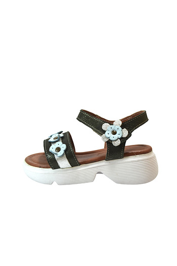 Onlo Ayakkabı Onlo Shoes B.041 Genuine Leather Anatomical Girl's Sandals