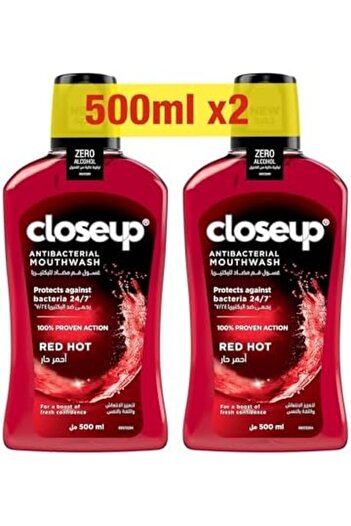 Closeup Antibacterial Mouthwash by Closeup, Red Hot 2 x 500 ml