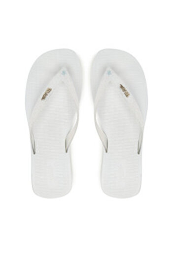 Melissa Șlapi de damă albi MELISSA-M 35781 AW140 ALB/GLITTER TRANSPARENT