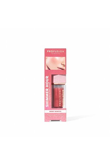 PROFUSION COSMETICS Shimmer Hour Blushlighter liquid highlighter blush, shade Berry Mimosa, Profusion Cosmetics, 6 ml