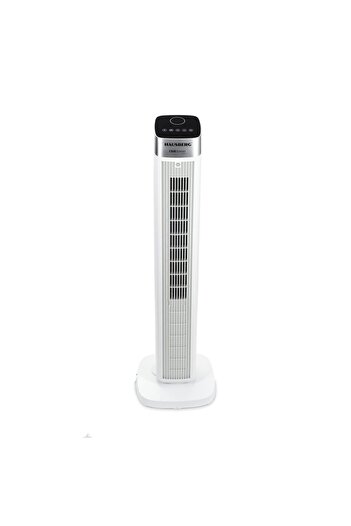 Hausberg Digital Tower Fan with Remote Control HB-5963AB, 55W, 3 Speeds, 41 Inch, Timer, LED