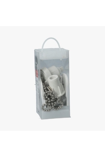 Harmony Fitting Metal Chain Set White and Silver