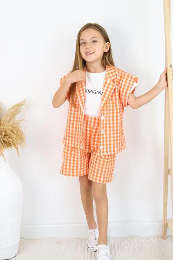 MiaBaby Set of 3 Gingham