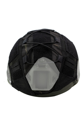 Choice black BOOIU Tactical Helmet Cover Cloth Camo Headwear for Ops-Core Fast Helmets Airsoft Paintball Mi