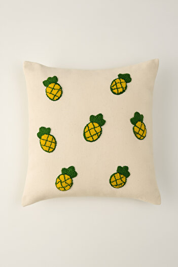 Rell Home Pineapple Patterned Punch Pillow Throw Pillow Case