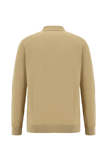 Kiğılı Polo Neck Regular Fit Wool Knitwear Sweater