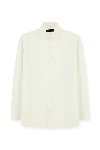 Abdullah Kiğılı Long Sleeve Oversize Modal Shirt