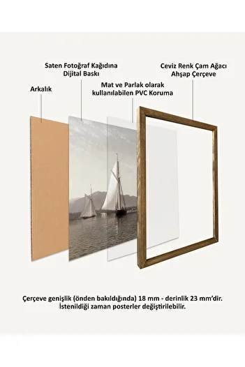 Vetro Design Salerno Oranges Framed Poster