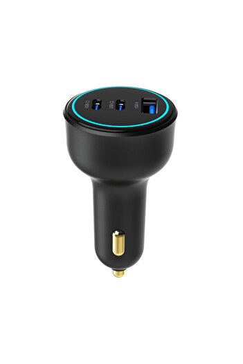 X-Level X-chargerdrivepro 138w 2 X Type-c 1x Usb Ultra Hızlı Araç Içi Şarj Aleti,araç Çakmaklık Şarj Cihazı