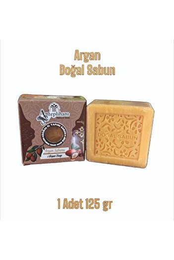 ANTEPLİHANI Argan Soap, Argan Oil, Argan, Natural Hand Made Natural Soap, Soap (1 Piece 125 Gr)