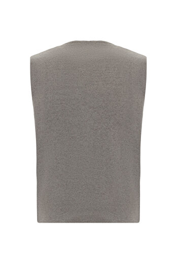 Abdullah Kiğılı V-Neck Wool Knitwear Vest