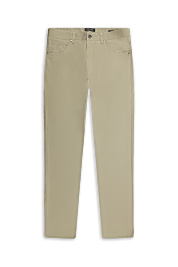 Kiğılı Regular Fit Lycra Canvas / Chino Pants