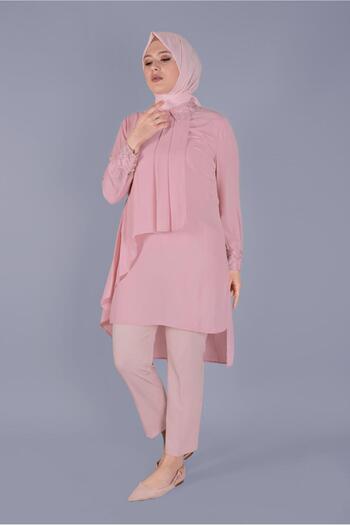 Alvina Flywheel Embroidery Detailed Tunic - 20054