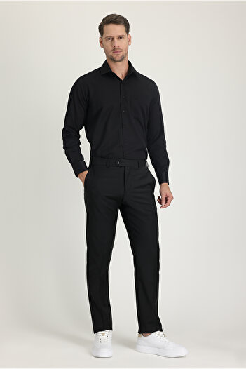 Kiğılı Relaxed Fit Comfortable Cut Wool Classic Fabric Trousers