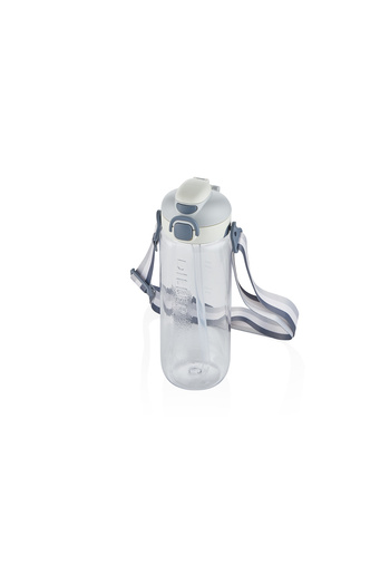 DILLER White 780 ml Water Bottle with Straw, Healthy and Stylish Design