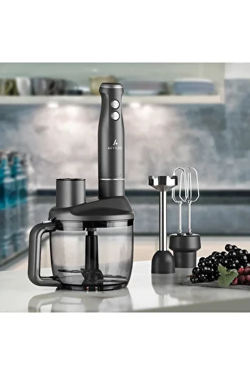 Aryıldız Anthracite Multi Functional Food Processor