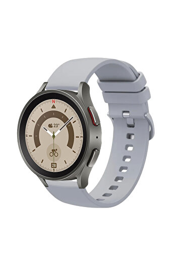 Tagomoon Samsung Galaxy Watch 4 5 6 7 Serisi 40mm Ve 44mm Ile Uyumlu Kordon Jel Silikon Tokalı Kayış
