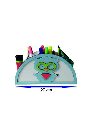ASUDE Owl (teenage, child) pen holder, desk organizer, organizer